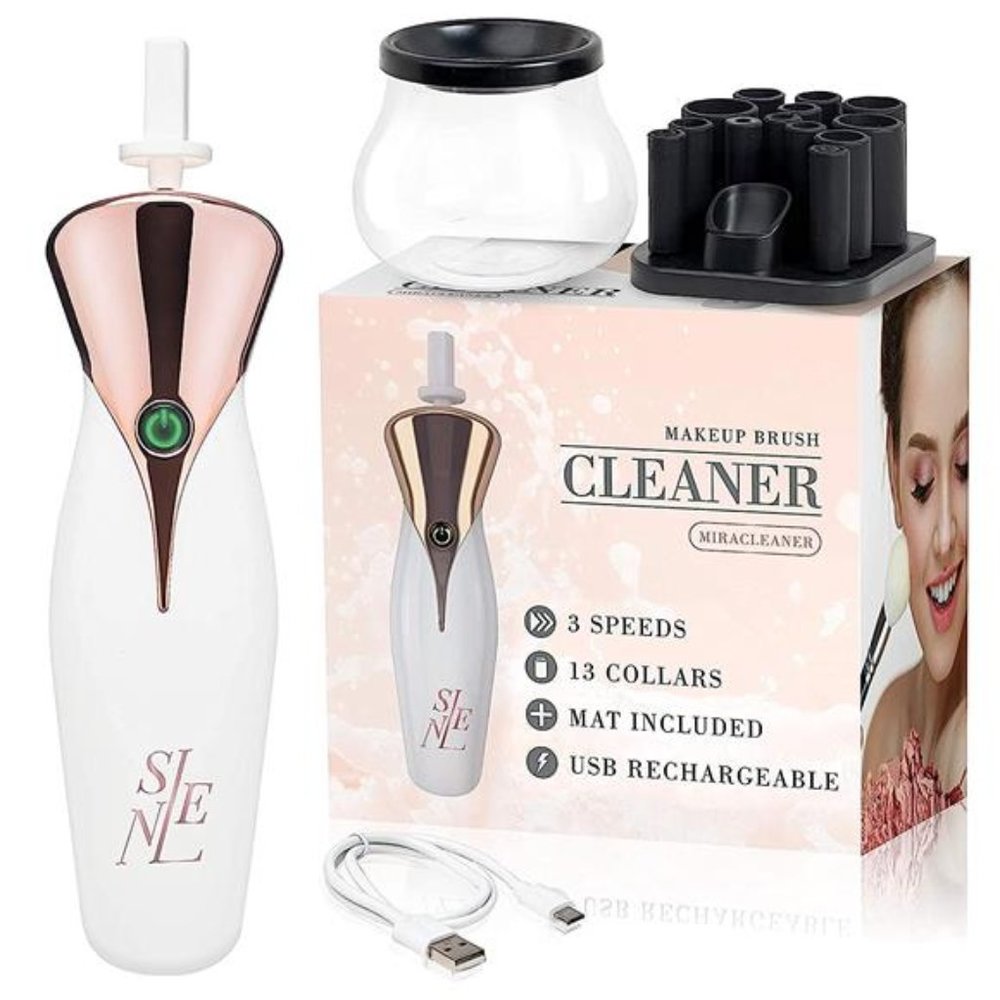 Professional Makeup Brush Cleaner & Dryer Machine-Electric Makeup Brush Cleaner